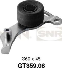 SNR GT359.08 - Polea tensora, correa dentada vegaparts.es