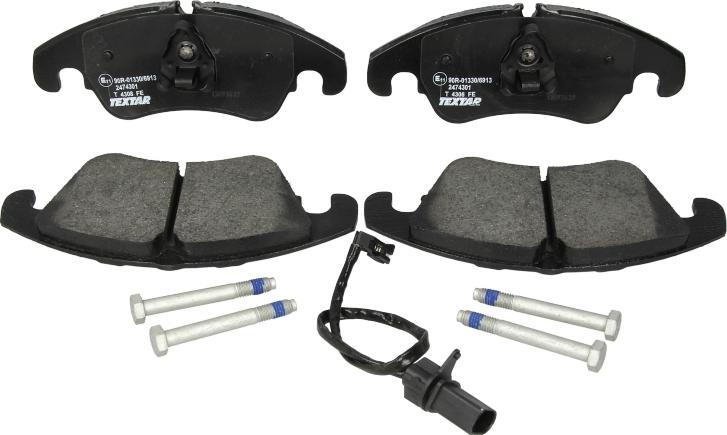 Textar 2474301 - Juego de pastillas de freno vegaparts.es