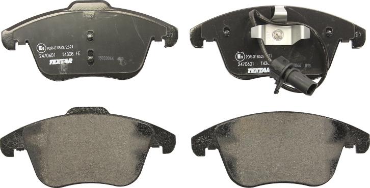Textar 2470601 - Juego de pastillas de freno vegaparts.es