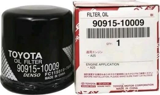 TOYOTA 90915-10009 - Filtro de aceite vegaparts.es