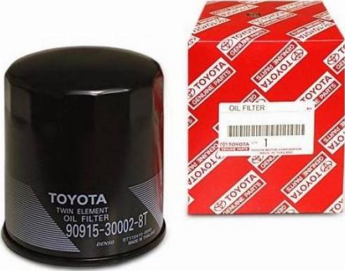 TOYOTA 90915-30002-8T - Filtro de aceite vegaparts.es