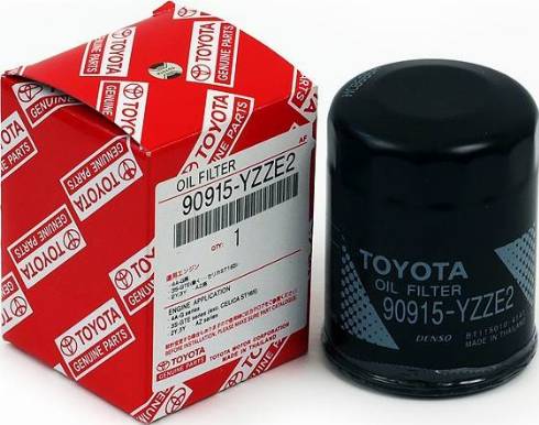 TOYOTA 90915YZZE2 - Filtro de aceite vegaparts.es