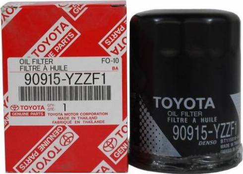 TOYOTA 90915YZZF1 - Filtro de aceite vegaparts.es