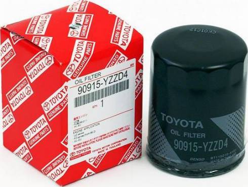 TOYOTA 90915YZZJ4 - Filtro de aceite vegaparts.es
