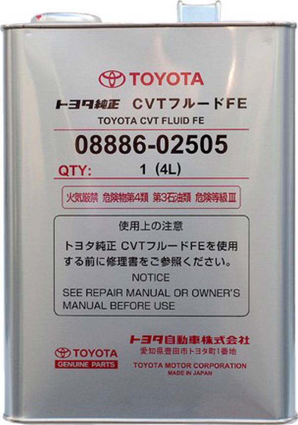 TOYOTA 08886-02505 - Aceite para transmisión automática vegaparts.es