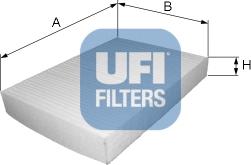 UFI 53.084.00 - Filtro, aire habitáculo vegaparts.es