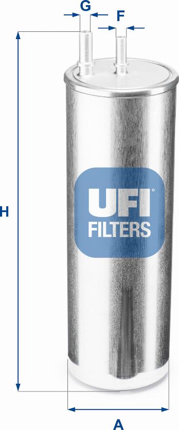 UFI 31.947.00 - Filtro combustible vegaparts.es