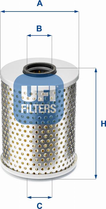 UFI 25.548.00 - Filtro de aceite vegaparts.es