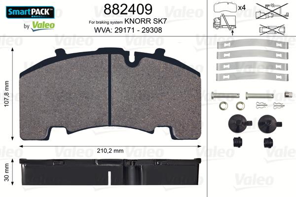 Ferodo FCV4584B - Juego de pastillas de freno vegaparts.es