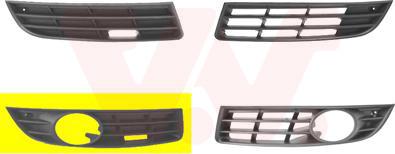 Van Wezel 5839594 - Rejilla de ventilación, parachoques vegaparts.es