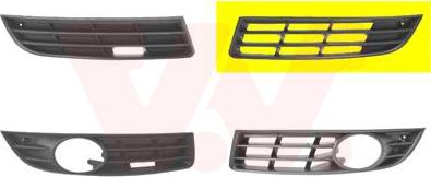 Van Wezel 5839591 - Rejilla de ventilación, parachoques vegaparts.es