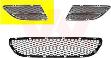 Van Wezel 0667592 - Rejilla de ventilación, parachoques vegaparts.es