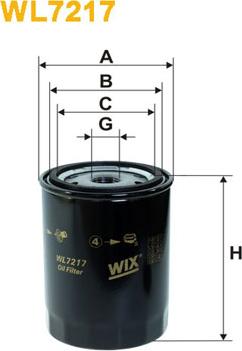 WIX Filters WL7217 - Filtro de aceite vegaparts.es