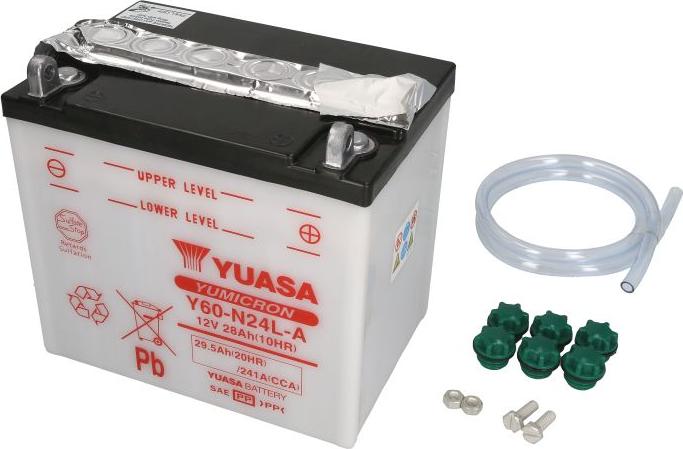 Yuasa Y60-N24L-A - Batería de arranque vegaparts.es