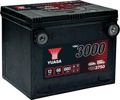 Yuasa YBX3750 - Batería de arranque vegaparts.es