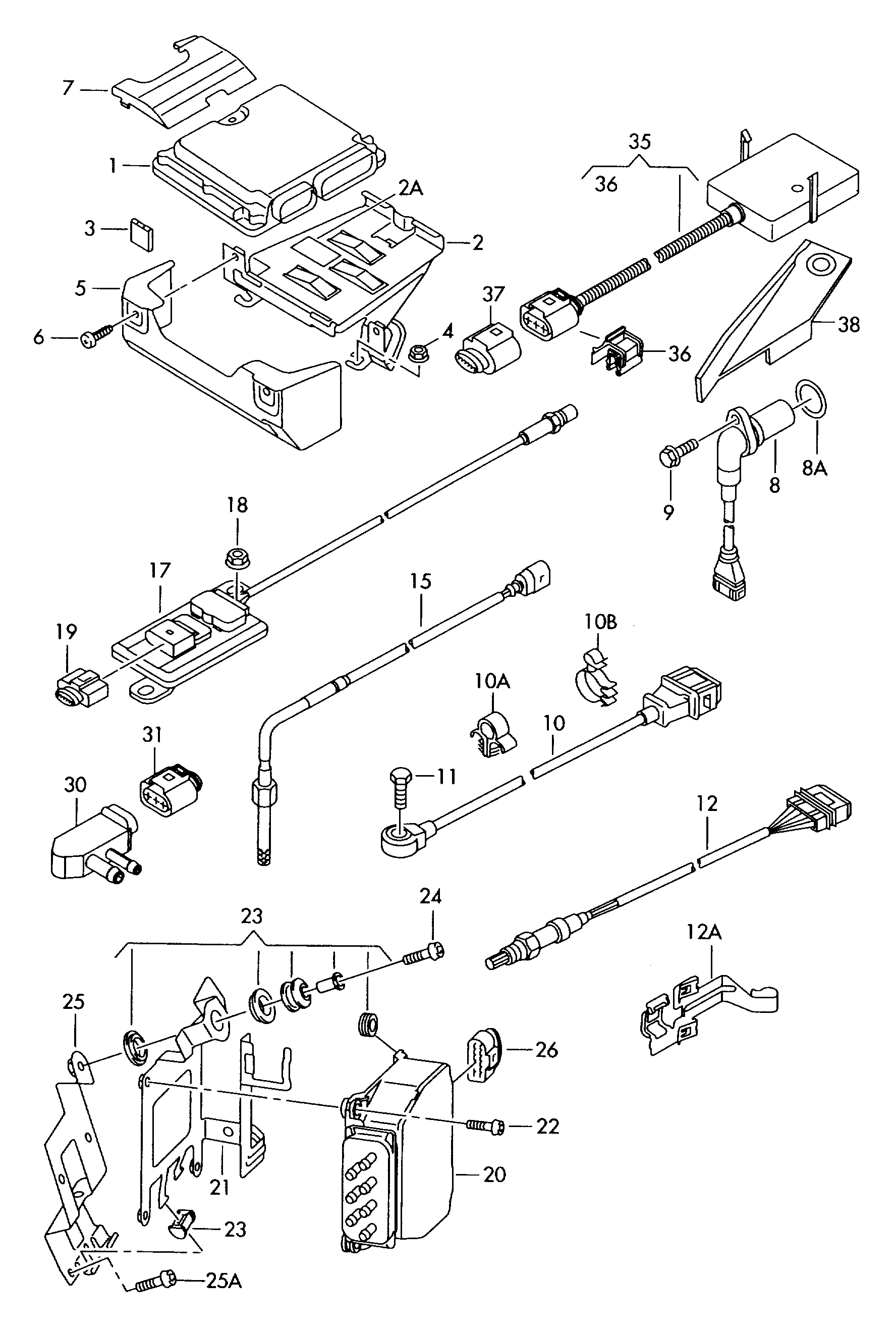 FAE 16109 - Sensor, presión gas de escape vegaparts.es