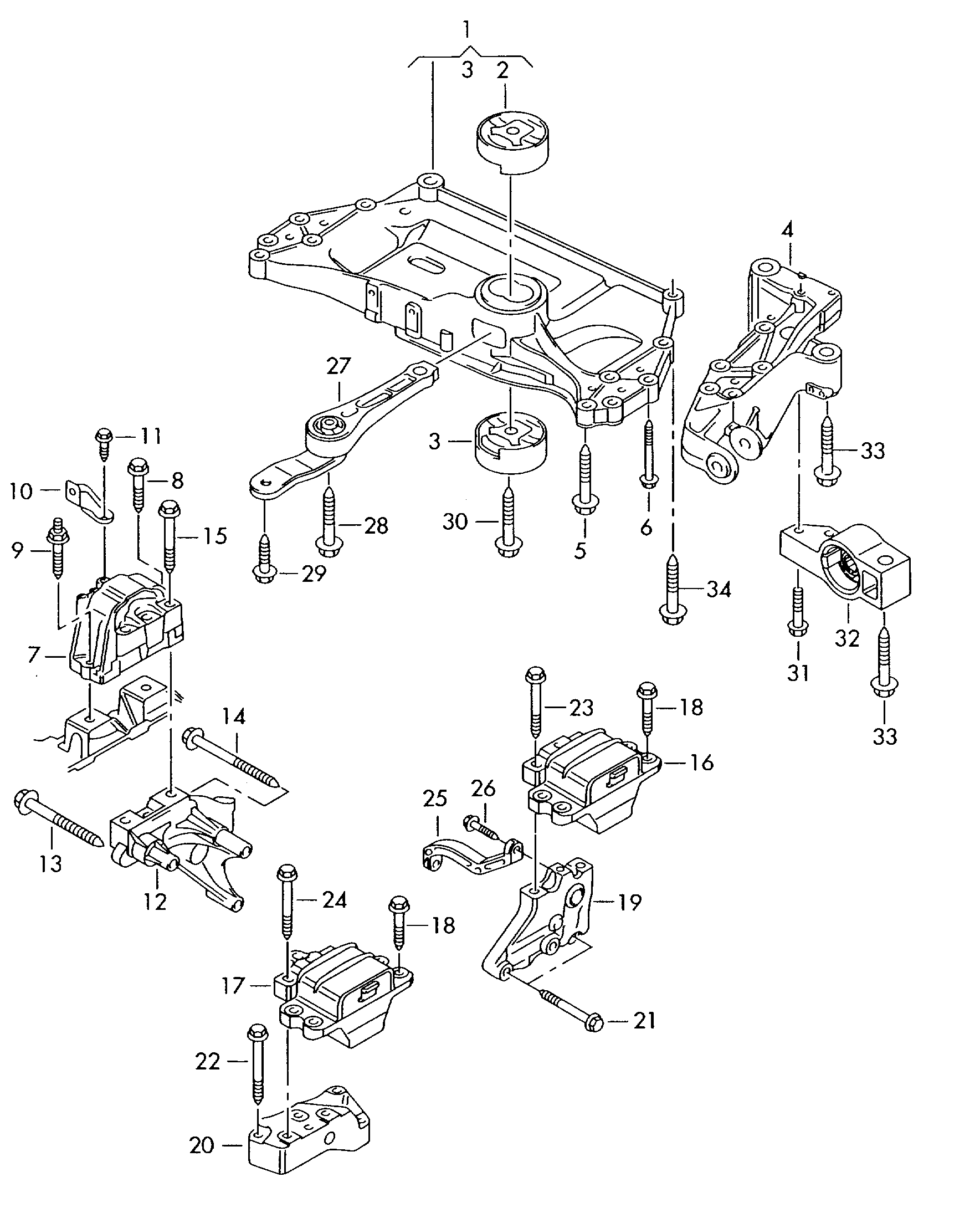 VEMA 430299 - Soporte, motor vegaparts.es
