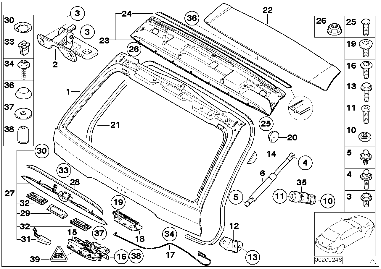 BMW 51137004537 - Lámpara, luz de acceso vegaparts.es