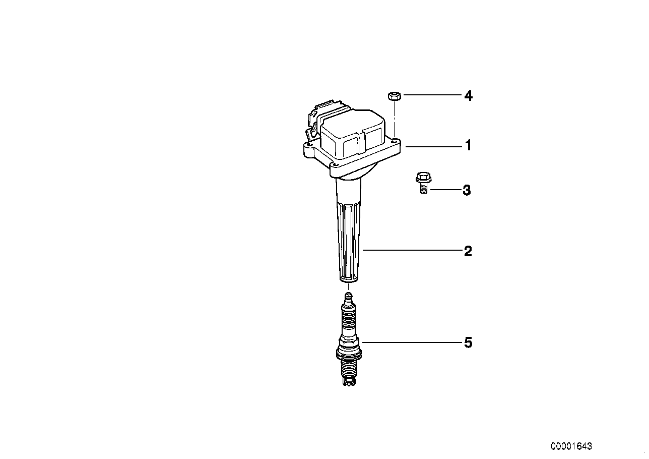 BOSCH 1 354 489 085 - Conector, bujía de encendido vegaparts.es