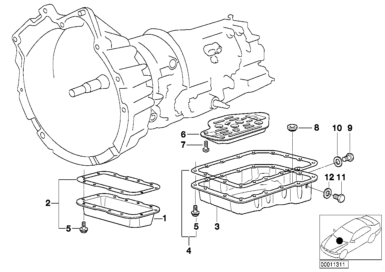FEBI Bilstein 08993 - Filtro hidráulico, transmisión automática vegaparts.es