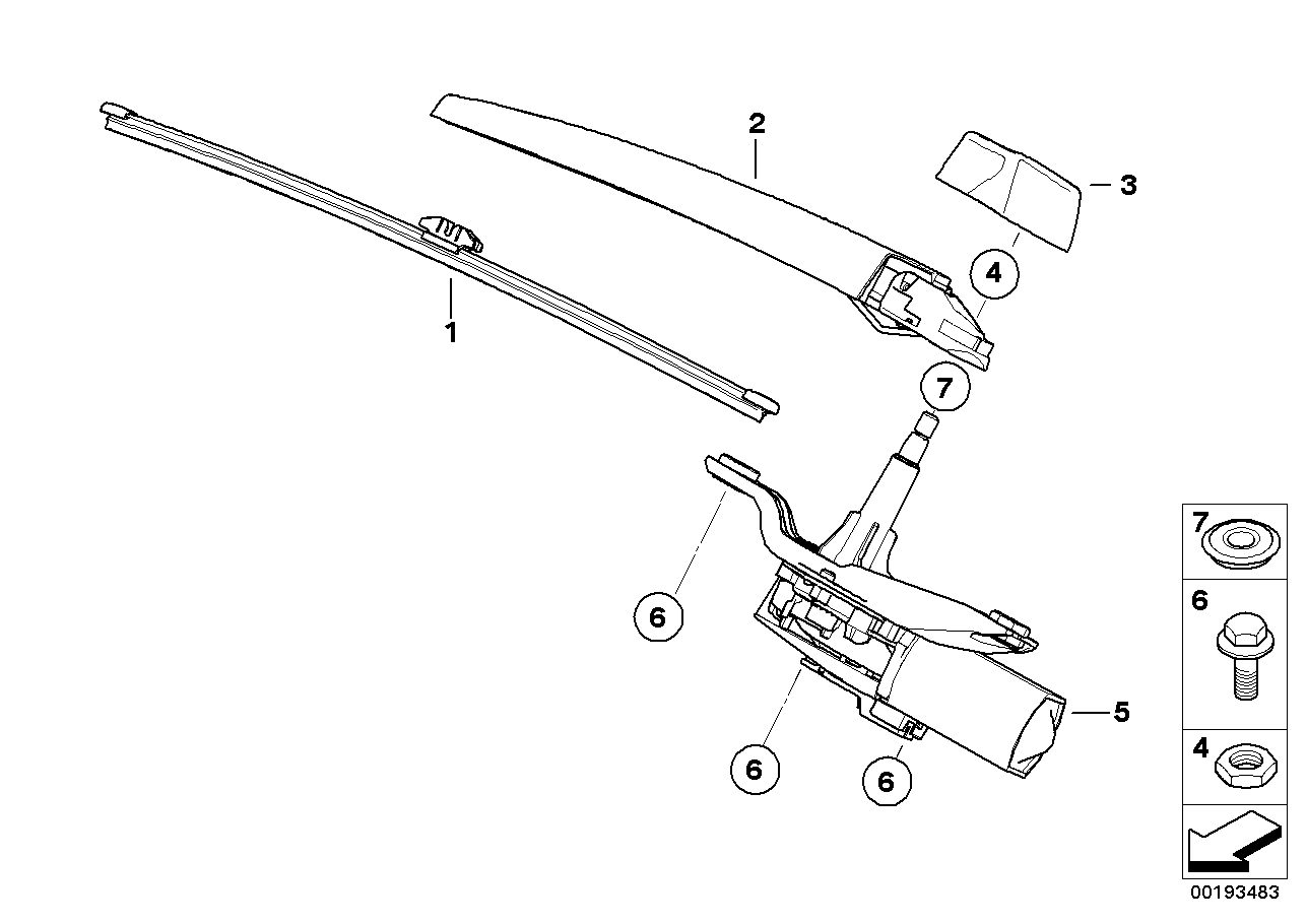 BOSCH 3 397 008 050 - Limpiaparabrisas vegaparts.es
