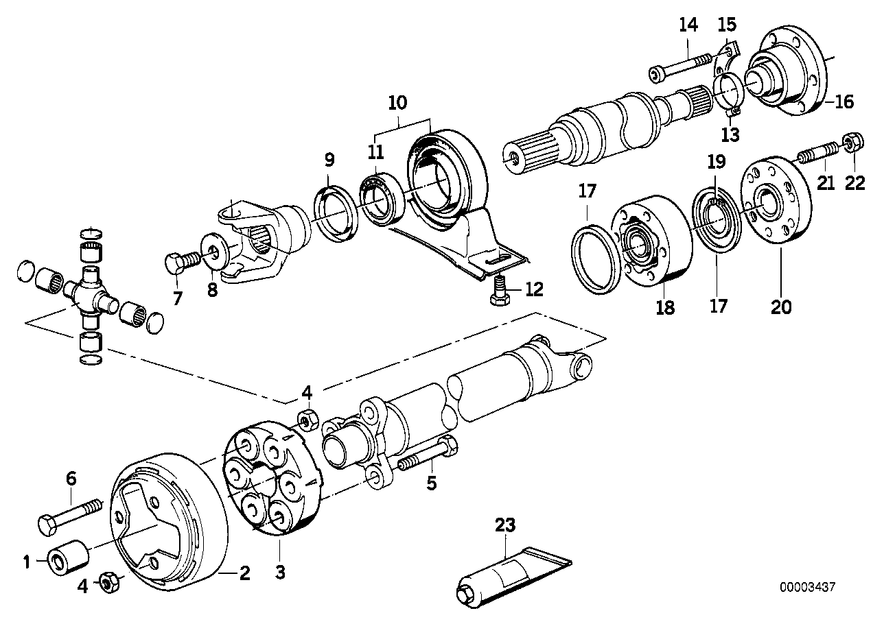 FEBI Bilstein 12124 - Casquillo de centrado, eje longitudinal vegaparts.es
