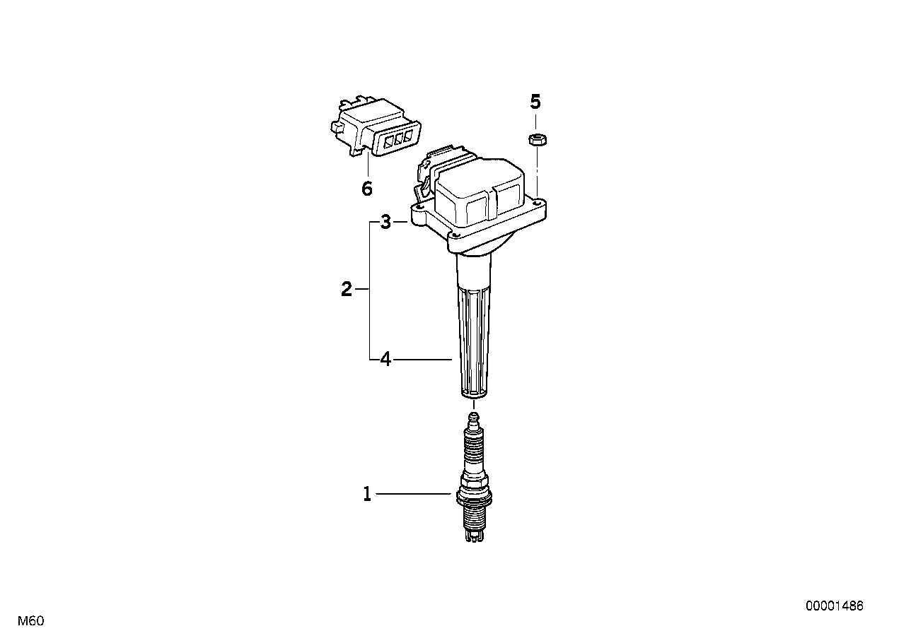 BOSCH 1 354 489 085 - Conector, bujía de encendido vegaparts.es