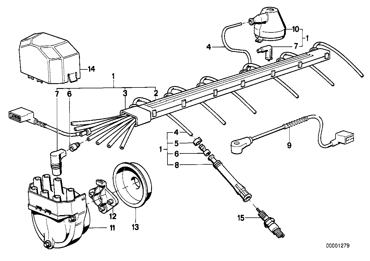 BMW 12 11 1 734 110 - Rotor del distribuidor de encendido vegaparts.es