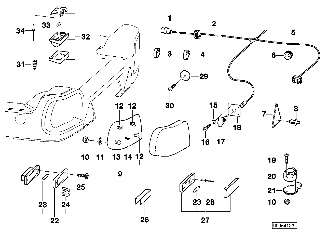 BMW 07 11 9 978 384 - Lámpara incandescente, panel de instrumentos vegaparts.es