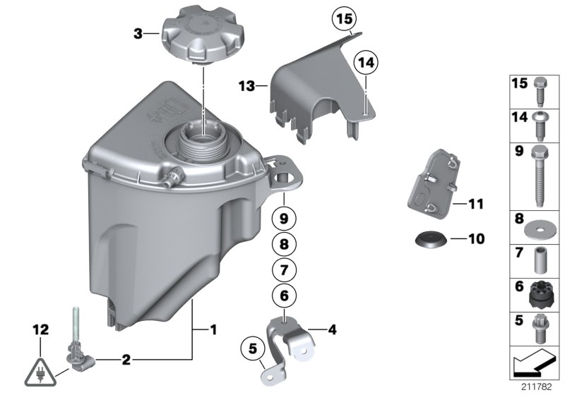 FEBI Bilstein 36737 - Tapón, depósito de refrigerante vegaparts.es