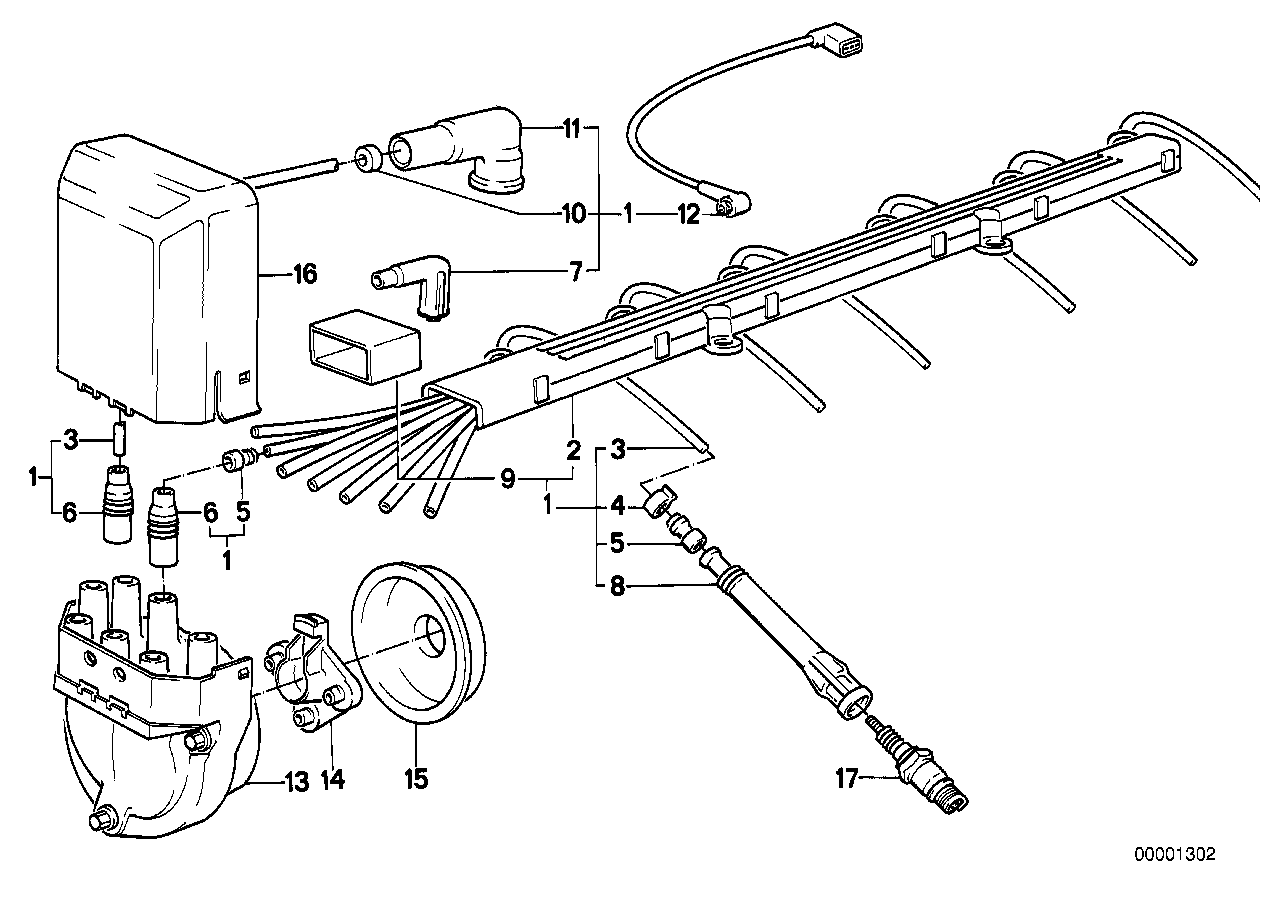 BMW 12 11 1 734 110 - Rotor del distribuidor de encendido vegaparts.es