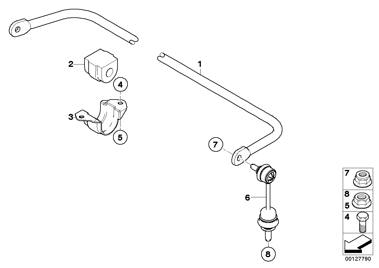 FEBI Bilstein 44260 - Casquillo del cojinete, estabilizador vegaparts.es