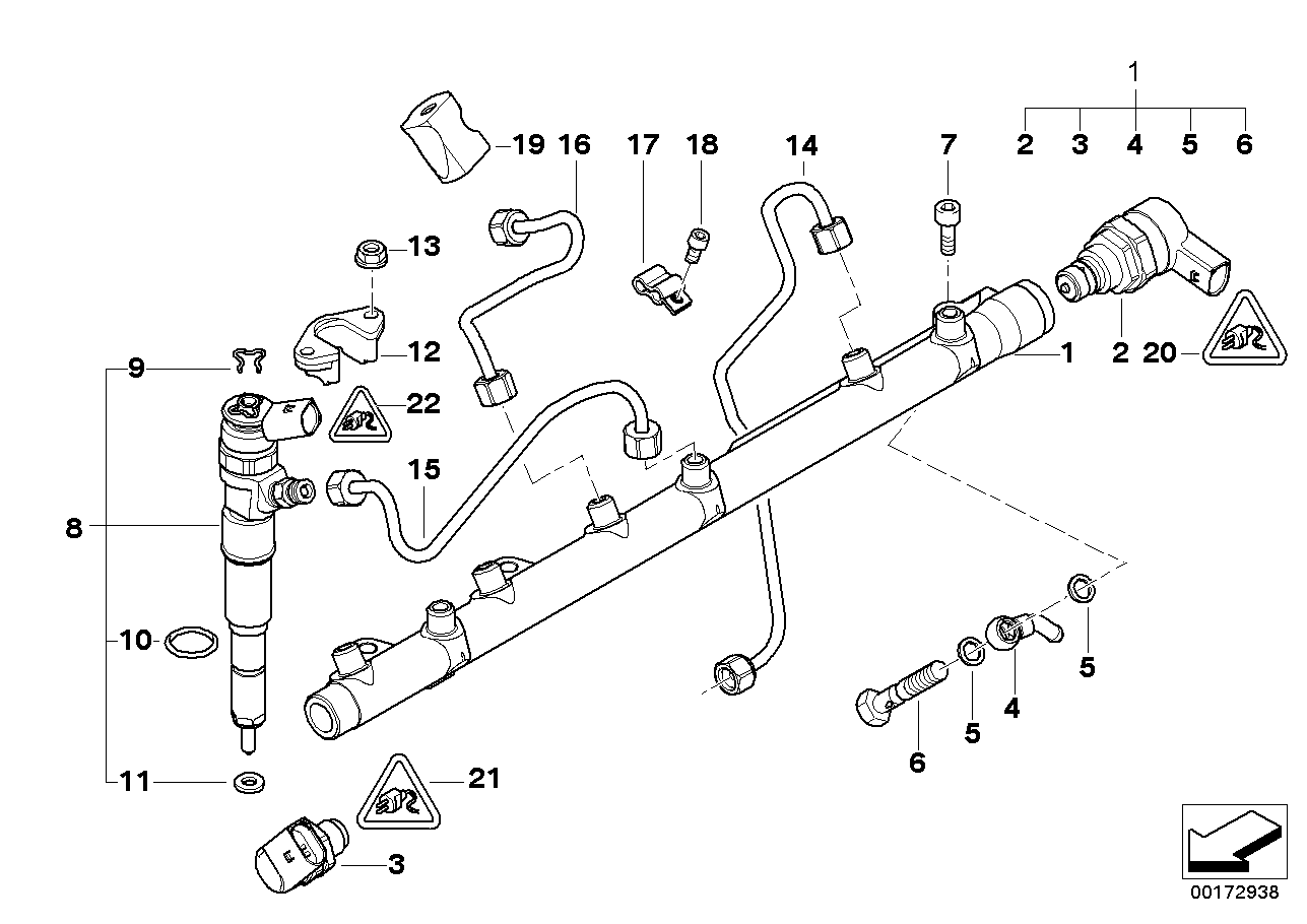 BMW 13 53 2 247 156 - Junta anular, cavidad inyector vegaparts.es