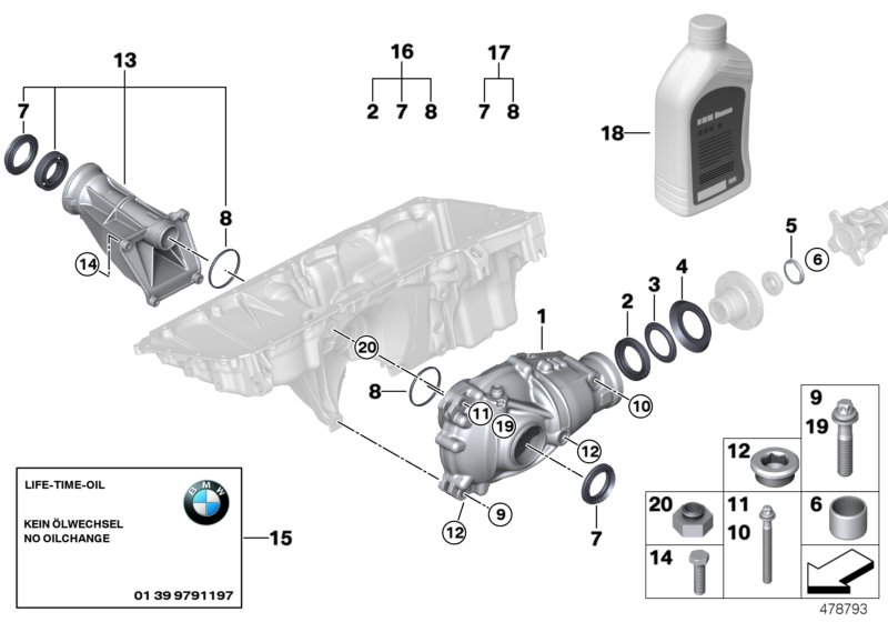 BMW 83 22 2 413 511 - Aceite transmisión vegaparts.es