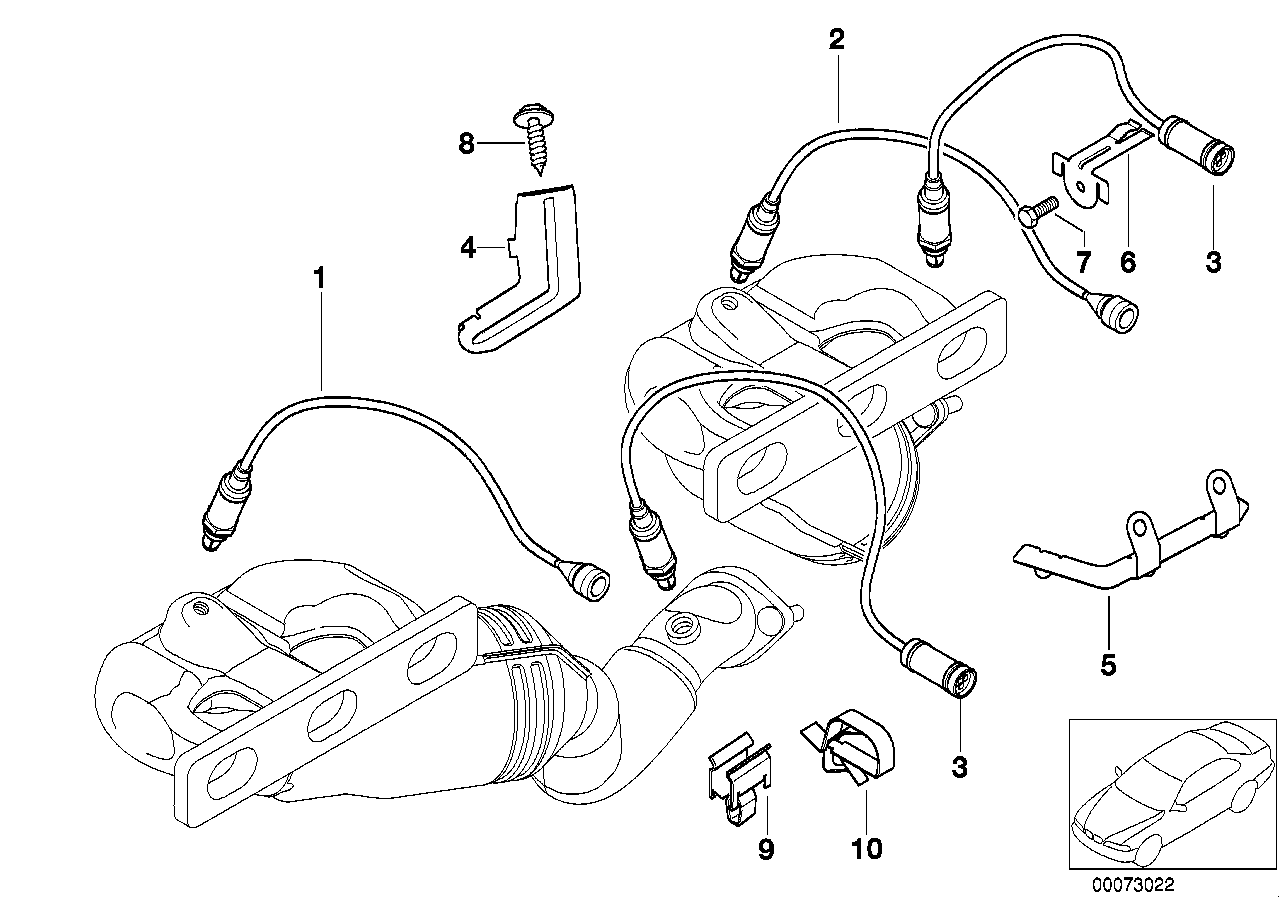 BOSCH 0 258 005 259 - Sonda Lambda vegaparts.es