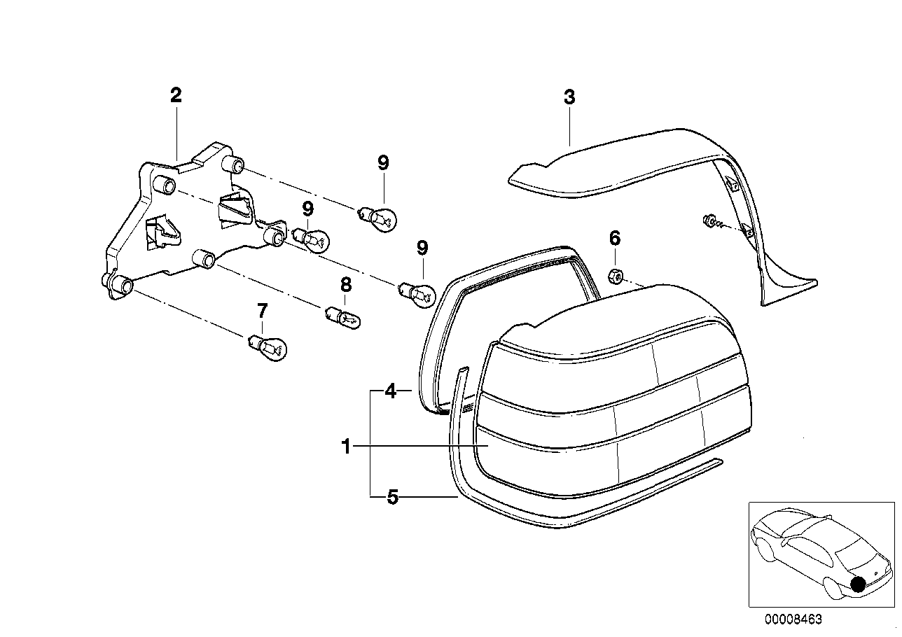 BOSCH 1 987 302 204 - Lámpara, luz intermitente vegaparts.es