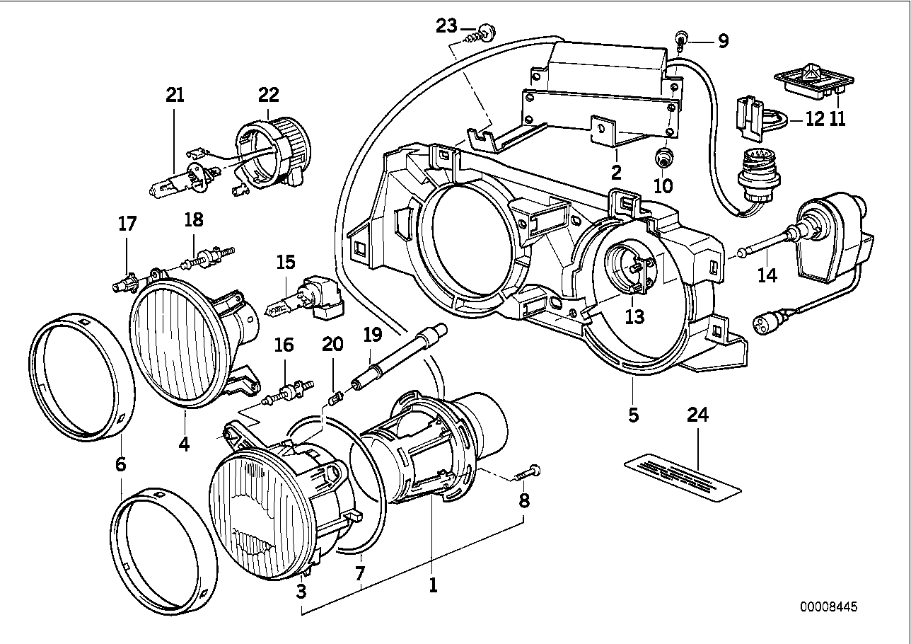 BOSCH 1 987 302 011 - Lámpara, faro de carretera vegaparts.es