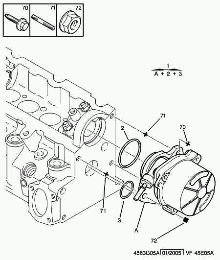 PSA 4565 53 - Bomba de vacío, sistema de frenado vegaparts.es