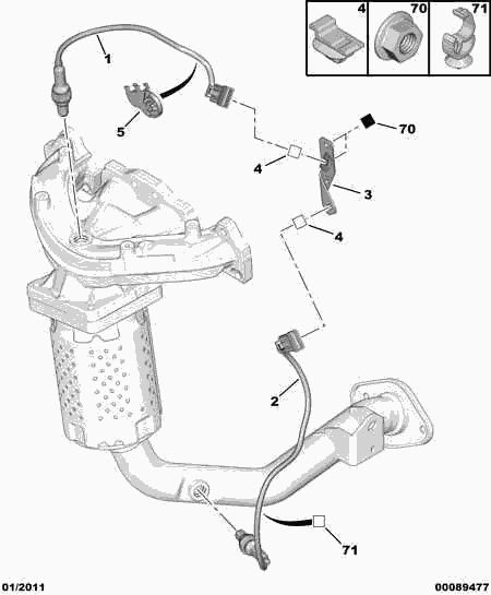 PSA 1618 AN - Sonda Lambda vegaparts.es