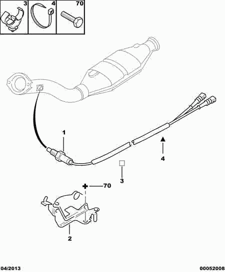 PSA 1628 HT - Sonda Lambda vegaparts.es