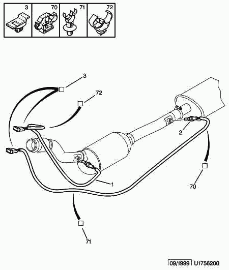 PSA 1628 KP - Sonda Lambda vegaparts.es