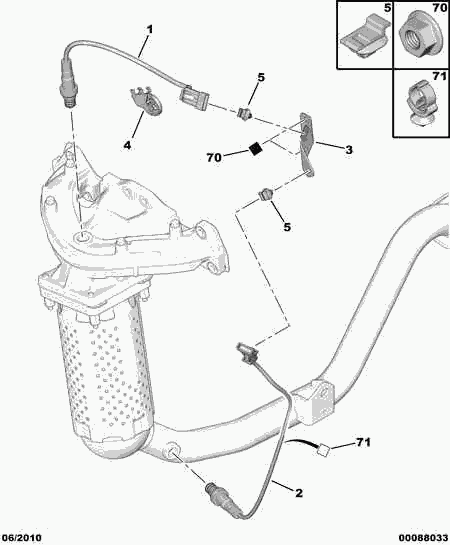 PSA 1618 AN - Sonda Lambda vegaparts.es