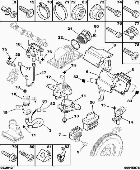 PSA 1920 7R - Sensor, presión combustible vegaparts.es