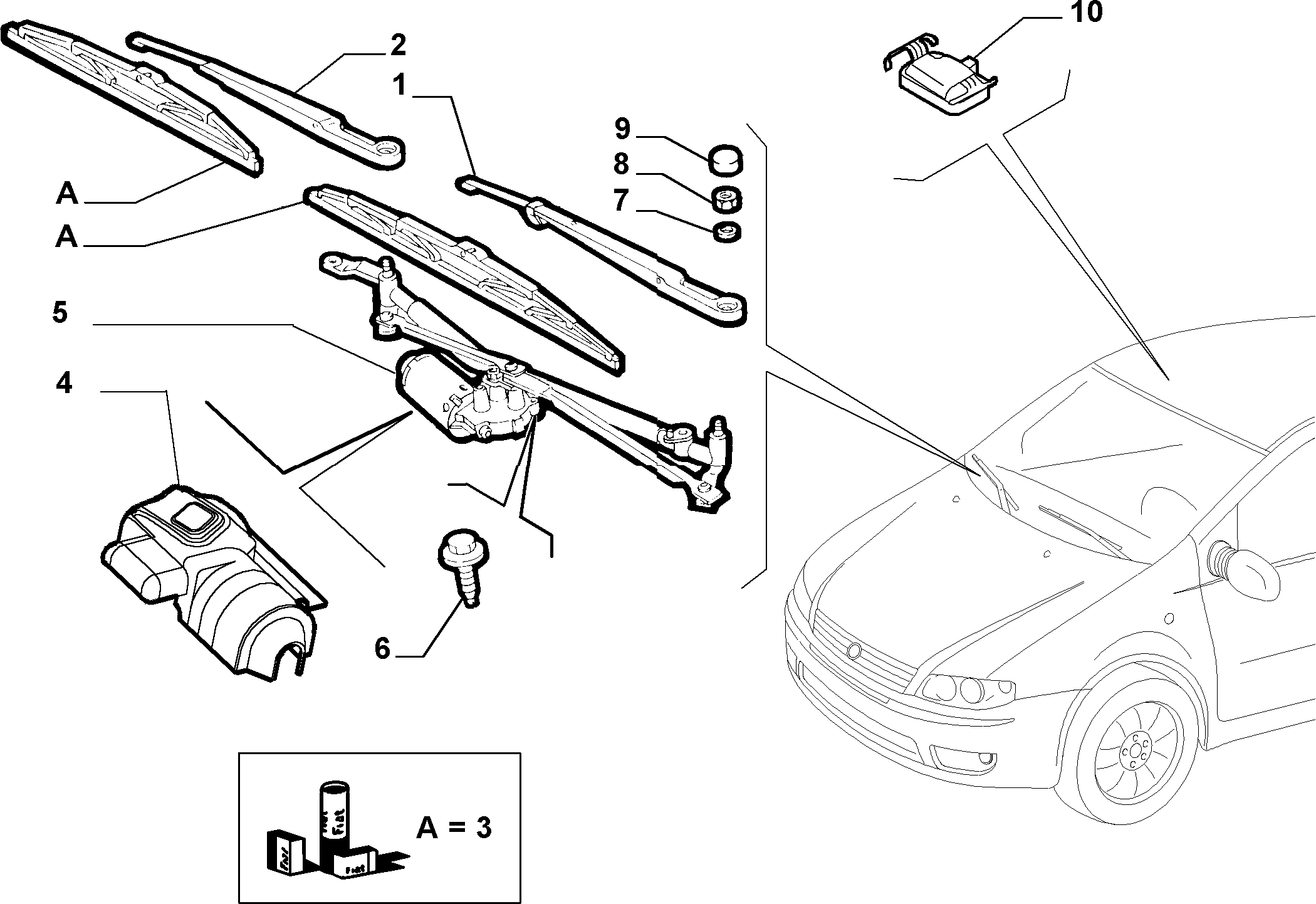 FCA 5911650 - Limpiaparabrisas vegaparts.es