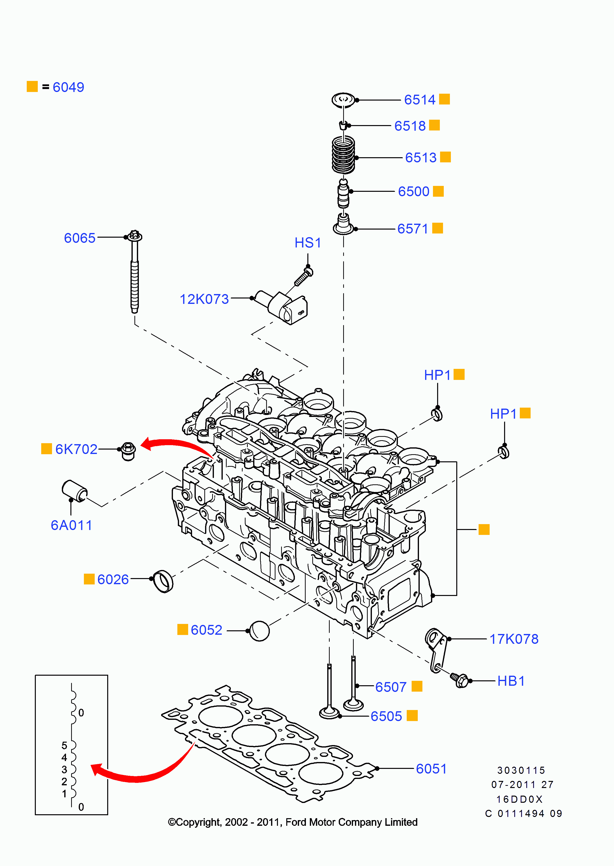 FEBI Bilstein 43607 - Tornillo de culata vegaparts.es