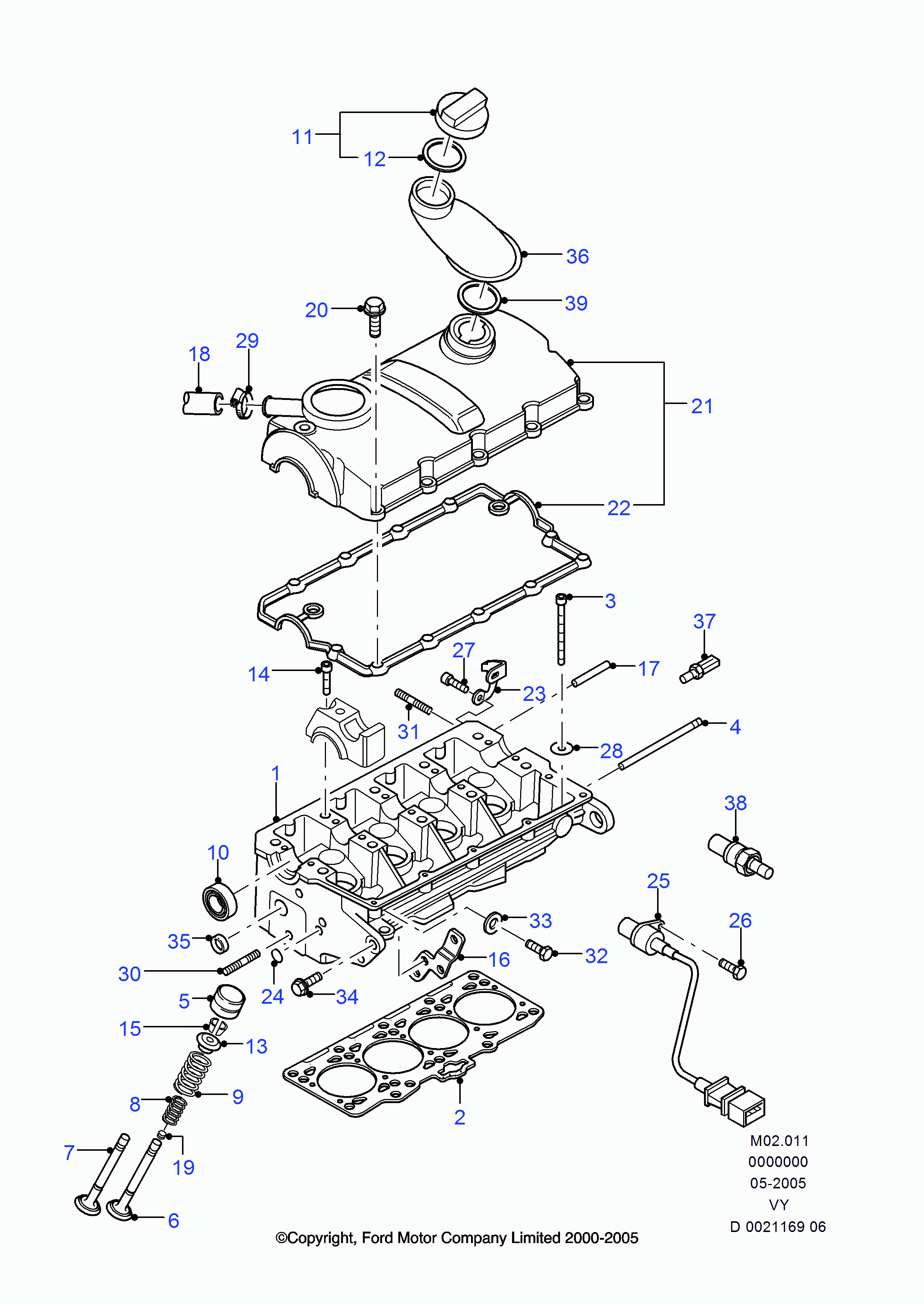 FORD 1037204 - Bujía de precalentamiento vegaparts.es