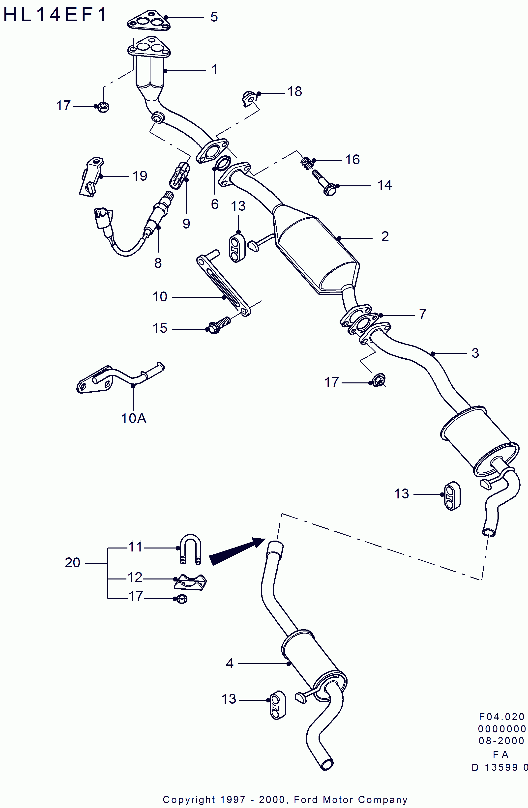 MAZDA 101 3764 - Sonda Lambda vegaparts.es