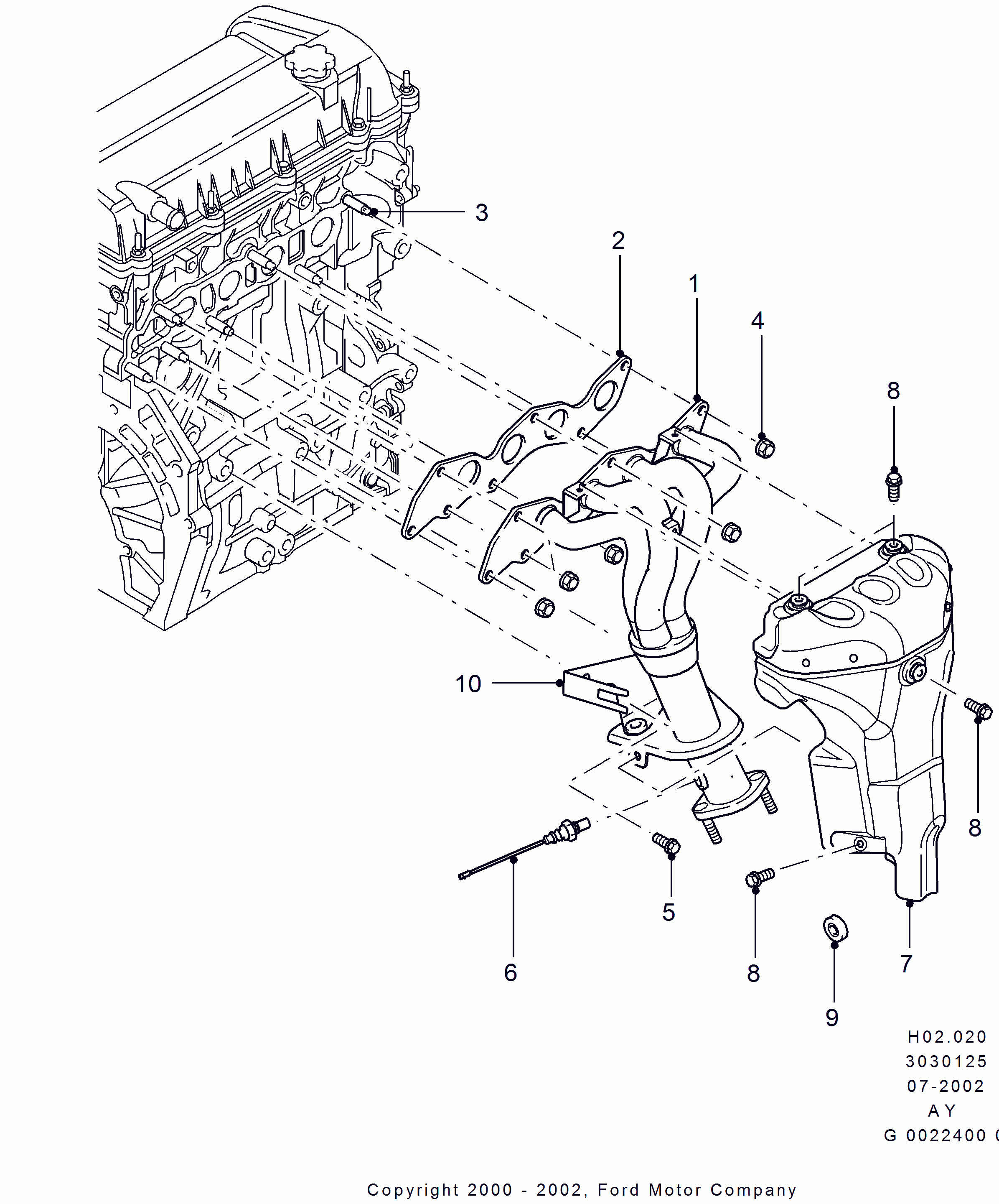 FORD 1 123 897 - Sonda Lambda vegaparts.es