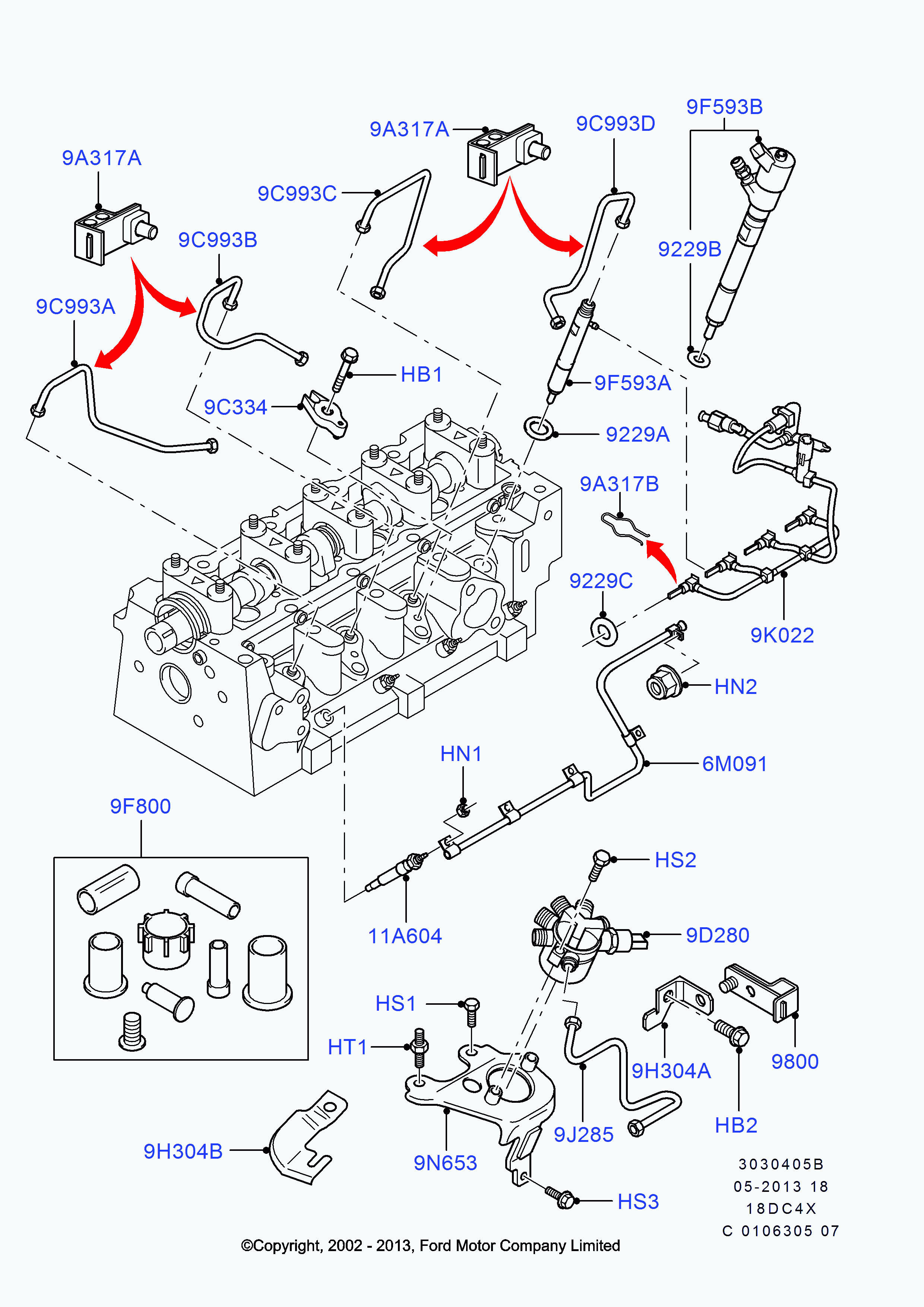 FORD 1 079 401 - Bujía de precalentamiento vegaparts.es