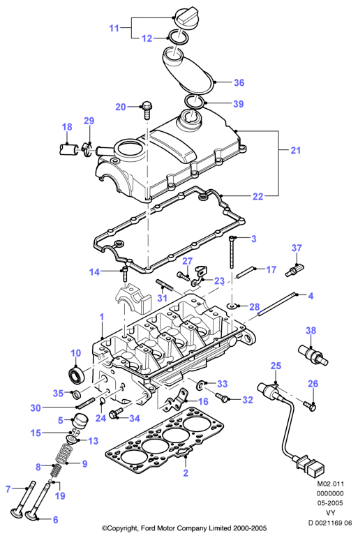FORD 1207068 - Bujía de precalentamiento vegaparts.es